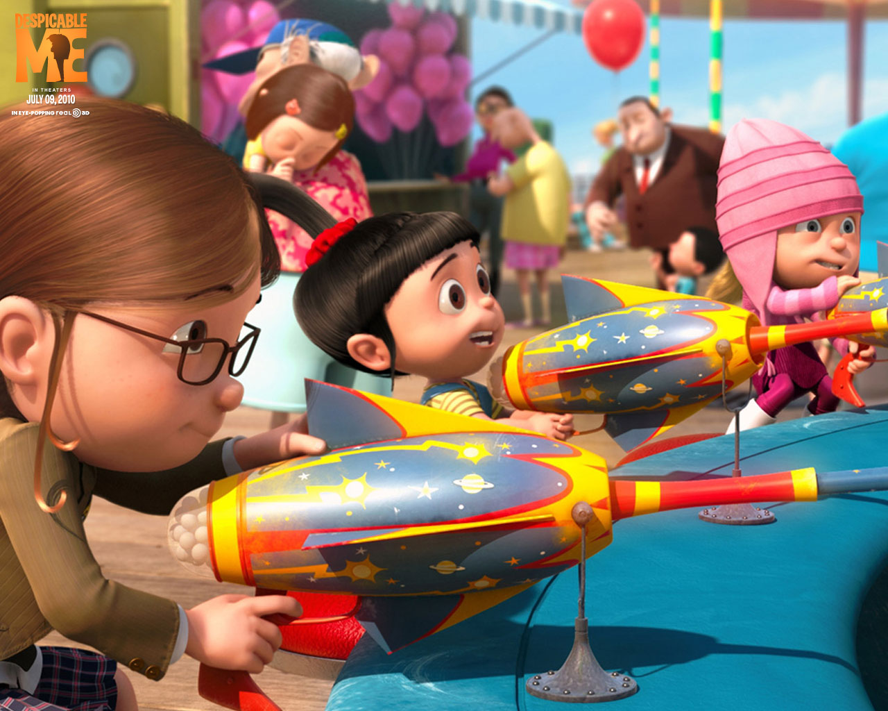 Despicable Me - Agnes Despicable Me Carnival - HD Wallpaper 