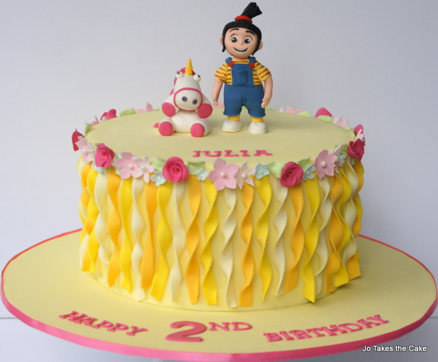 Agnes Despicable Me Cake On Cake Central - Agnes Despicable Me Cake - HD Wallpaper 