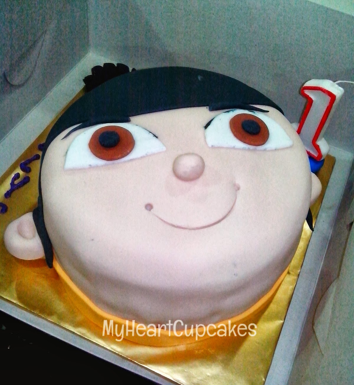 Agnes Despicable Me Wallpaper Oncle Tom Tete A Claque - Birthday Cake - HD Wallpaper 