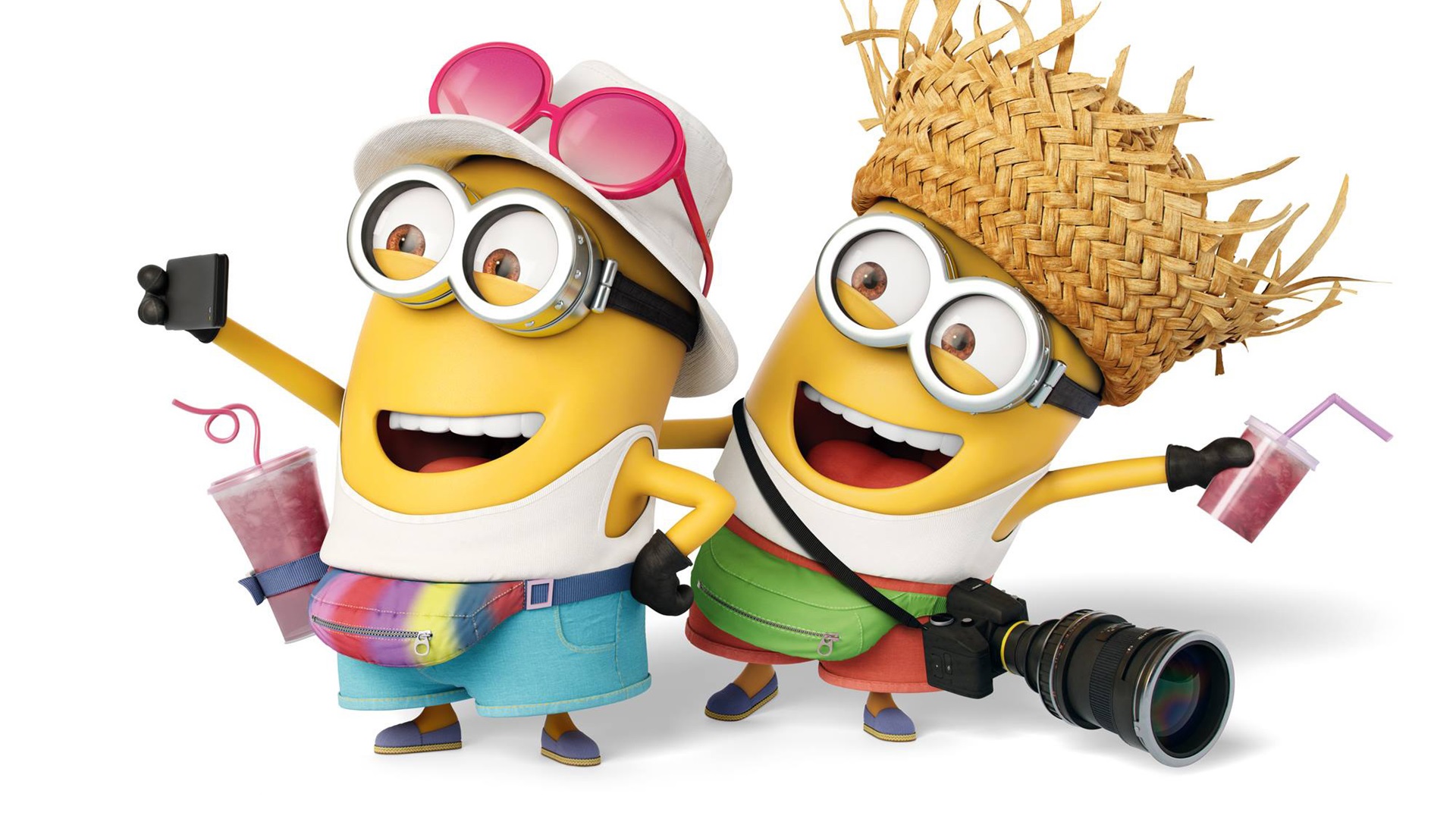 Minions Jerry And Dave - HD Wallpaper 