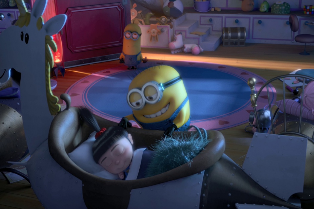 Agnes, Minion, Despicable Me - Minions Go To Bed - HD Wallpaper 