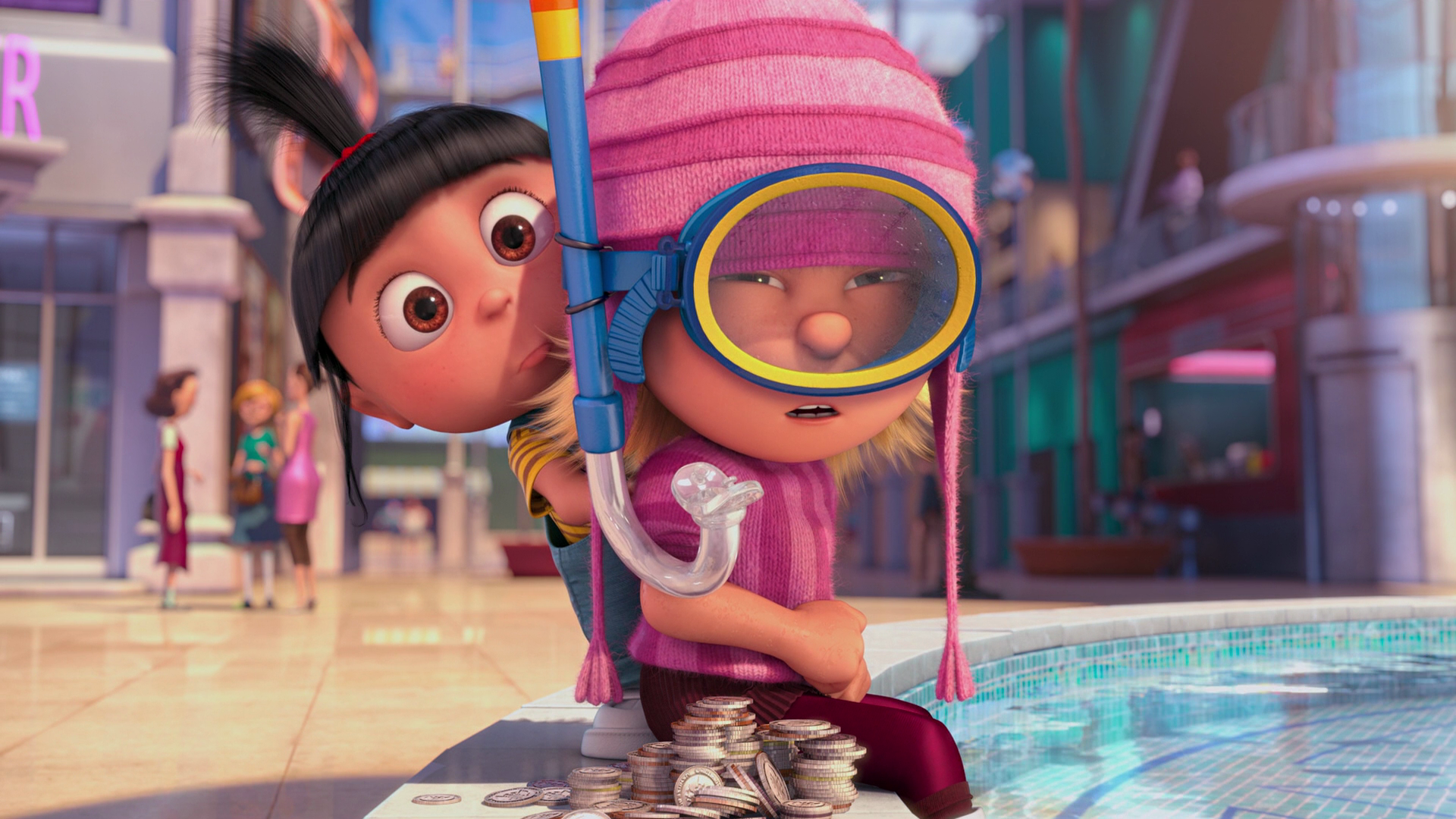 Despicable Me 2 Agnes Edith - HD Wallpaper 