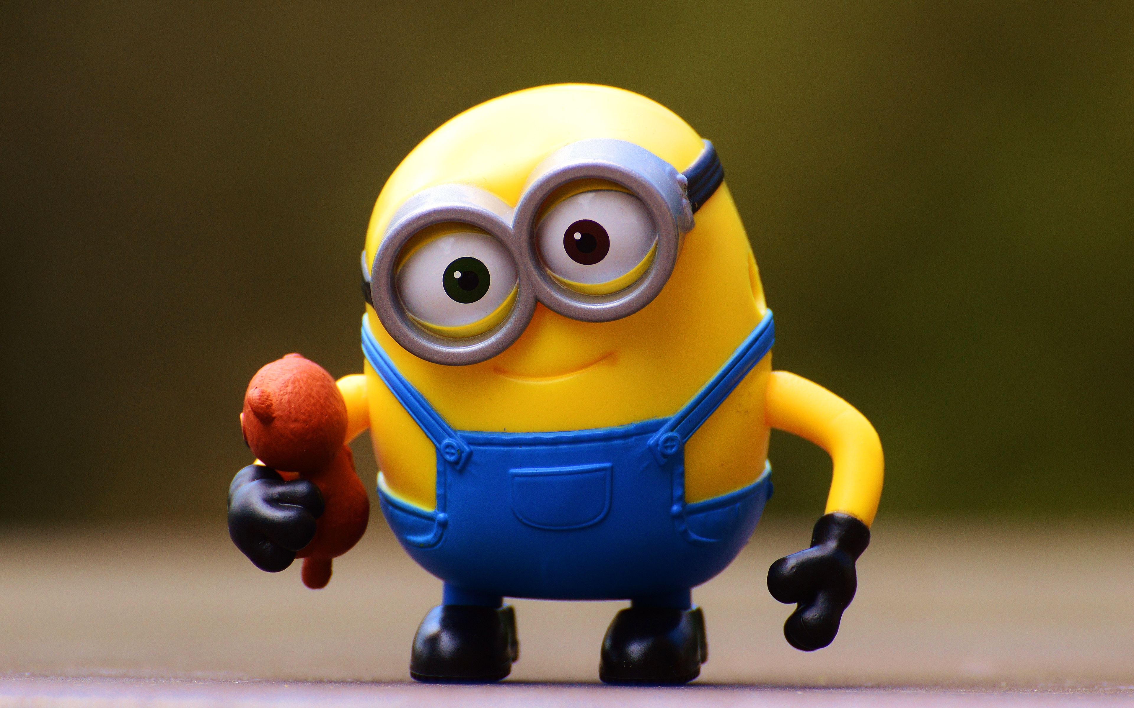 Minion, 4k, Toys, Minions, Despicable Me, 3d-animation - Cute Minions Dp - HD Wallpaper 