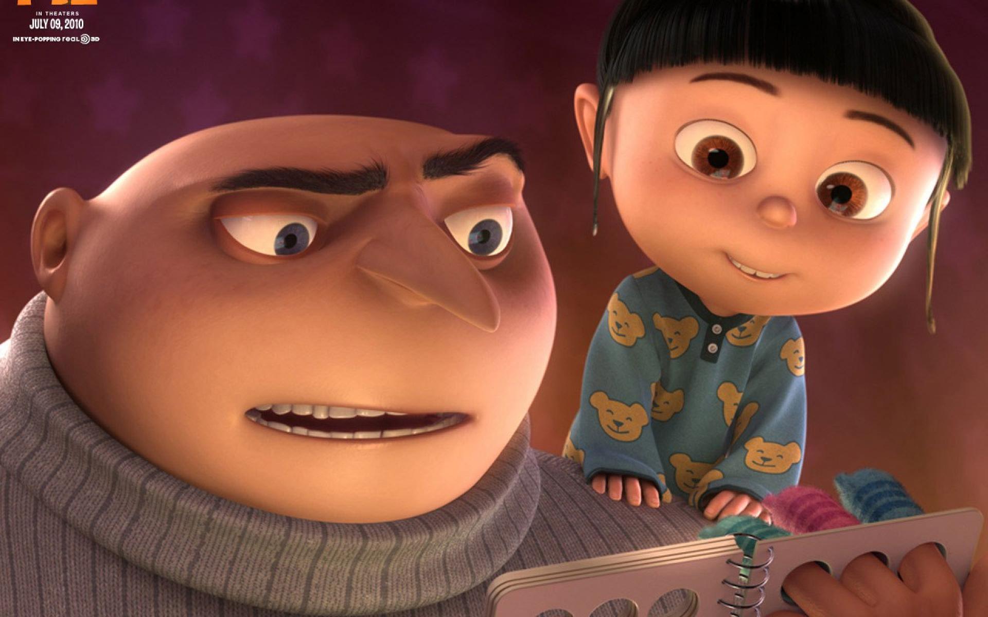 Despicable Me Gru Wallpaper - Agnes Despicable Me - HD Wallpaper 