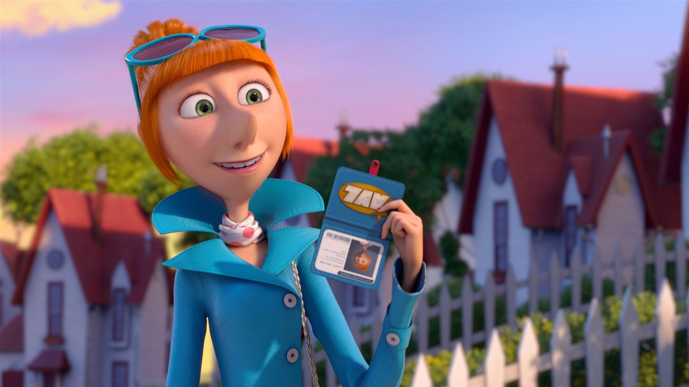 Despicable Me 2 Movie Widescreen Hd Wallpaper - Despicable Me 2 Lucy - HD Wallpaper 