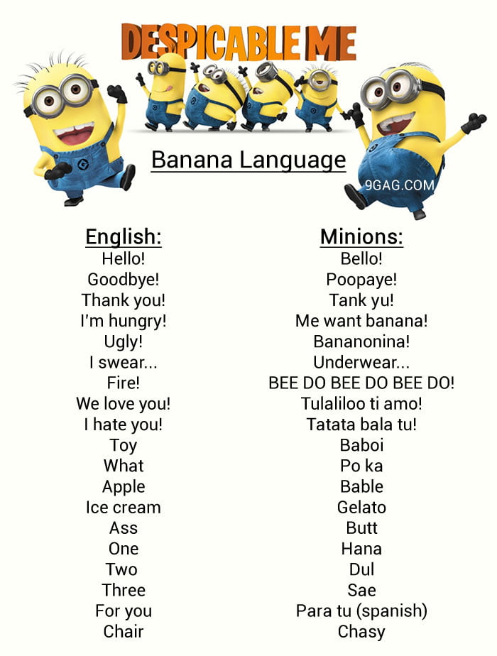 Speak Minion - HD Wallpaper 