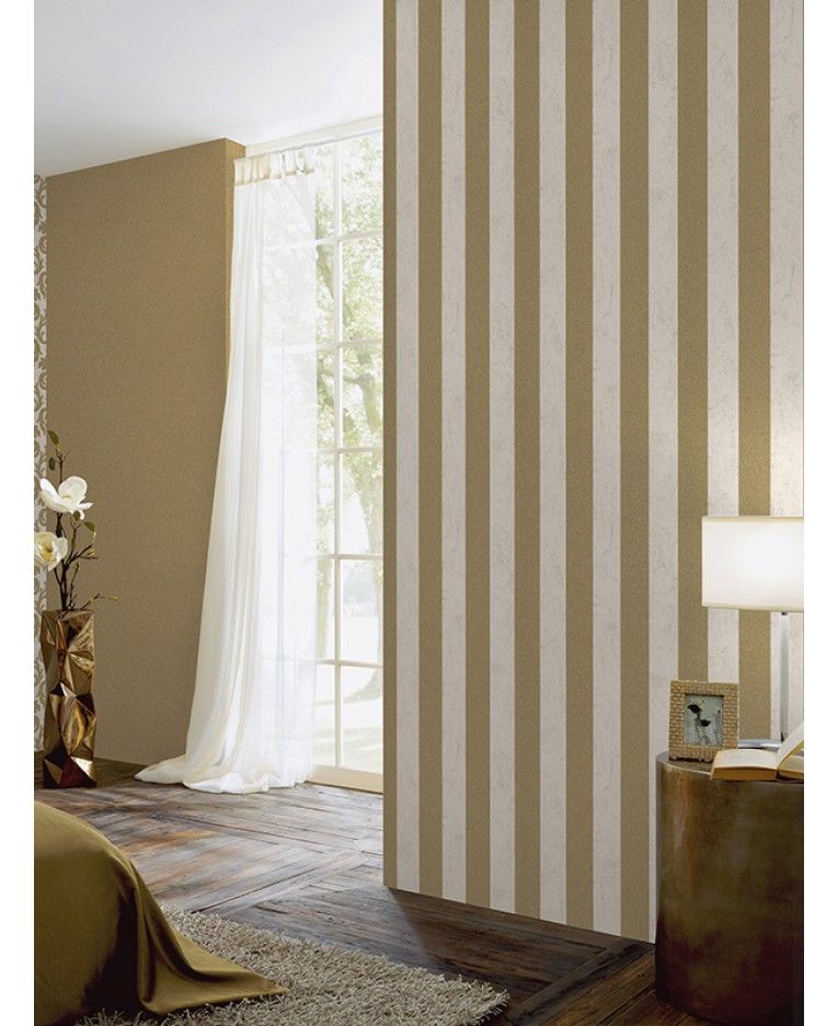 Majsterkowanie Superfresco Ariadne White/silver Stripe - Window Covering - HD Wallpaper 