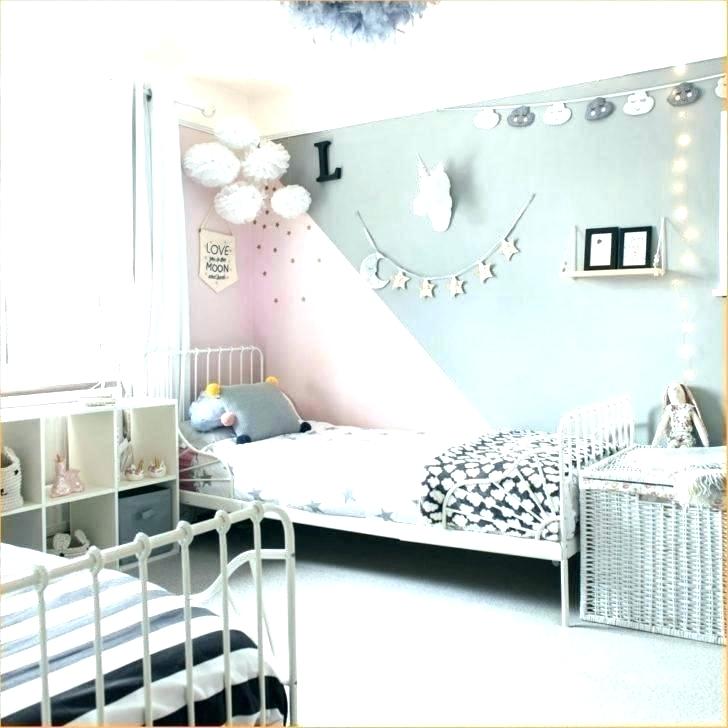 Modern Female Bedroom Ideas Tween Girl Room Design - Girls Room Decor With Grey Walls - HD Wallpaper 