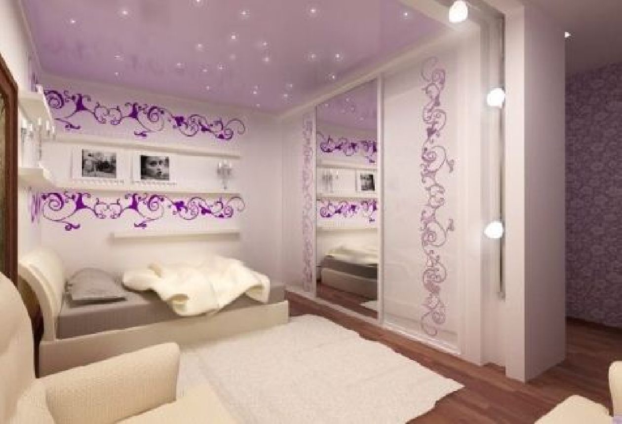 Girls Bedroom Interior Decoration Unique Accessories - Room Design Idea For Girls - HD Wallpaper 