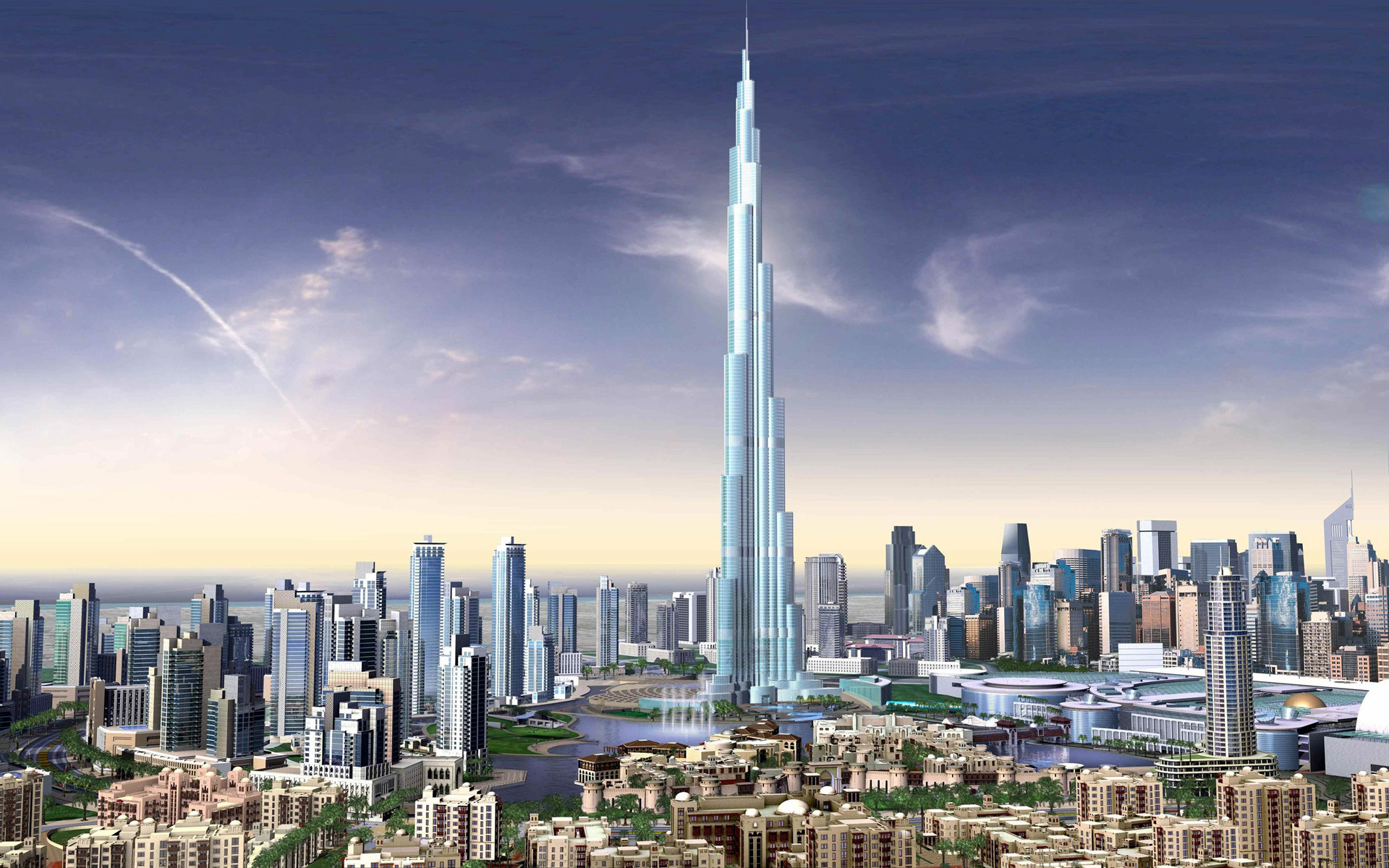 Burj Dubai - HD Wallpaper 