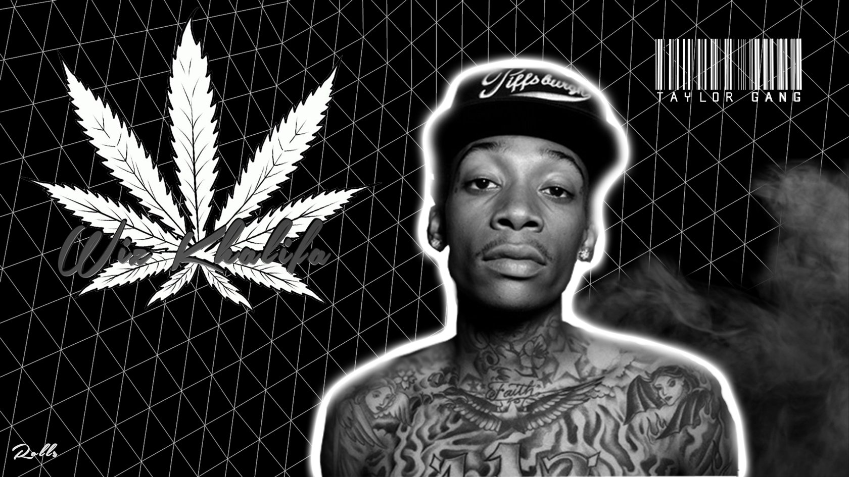 Wiz Khalifa Wallpaper Weed - HD Wallpaper 