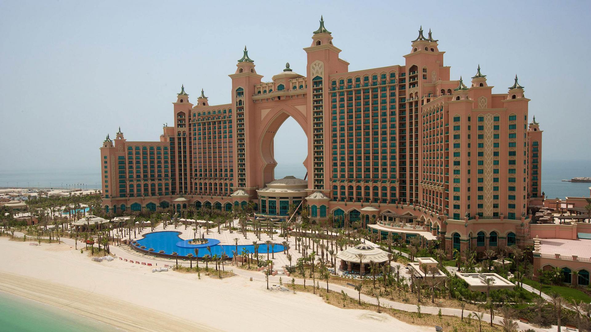 Atlantis Hotel - HD Wallpaper 