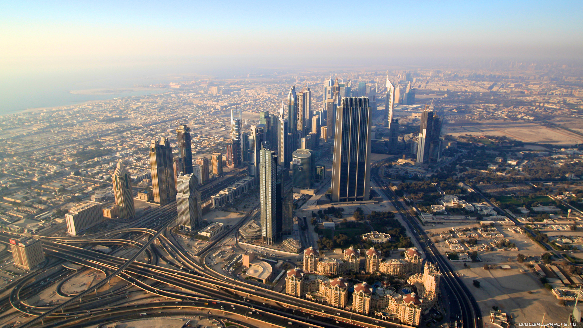 Wallpaper Dubai Landscape Top View - Burj Khalifa - 1920x1080 Wallpaper - Wallpaper Dubai Landscape Top View - Burj Khalifa - 1920x1080 Wallpaper -