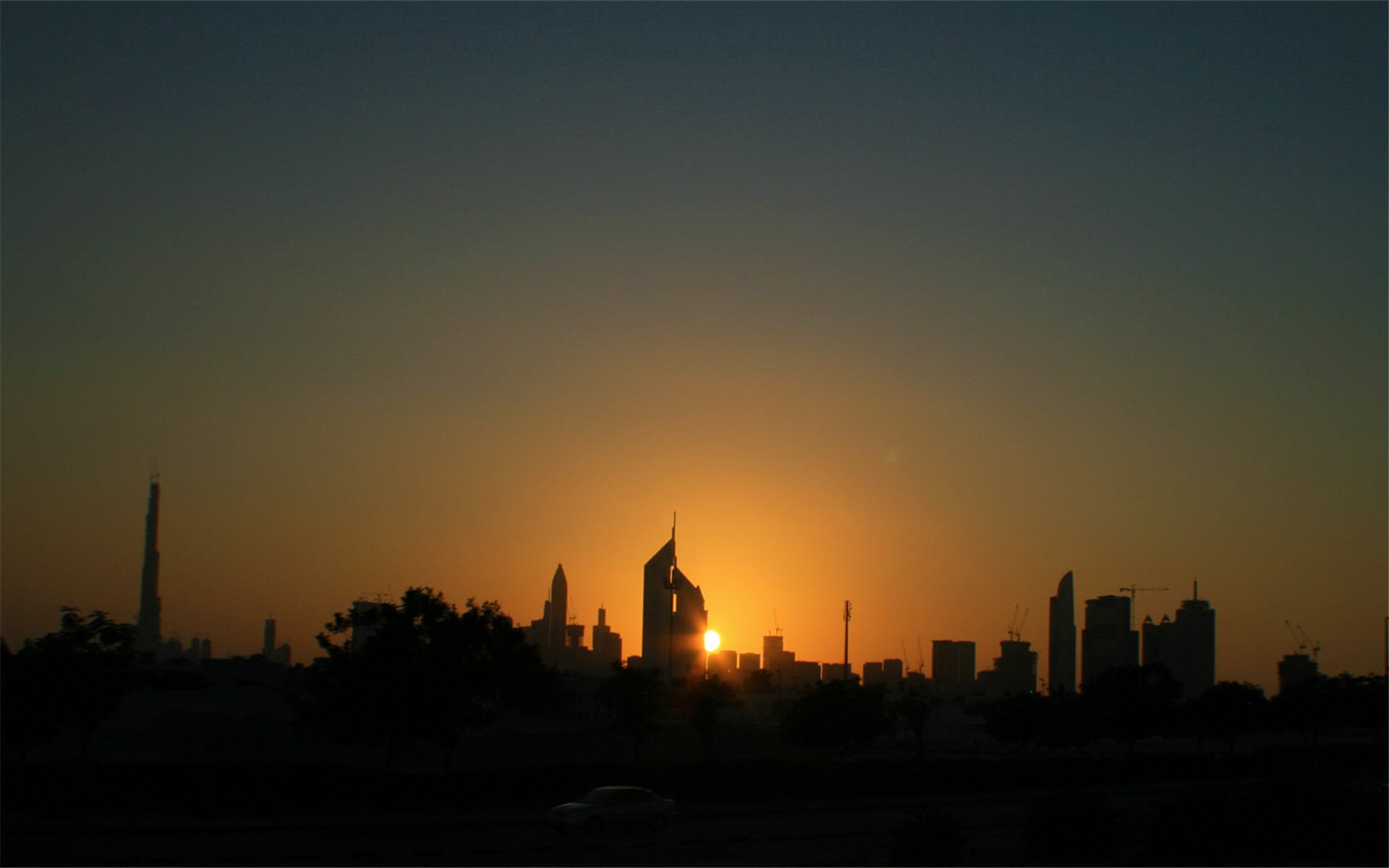 Dubai Skyline Hd Wallpaper - Urban Area - HD Wallpaper 