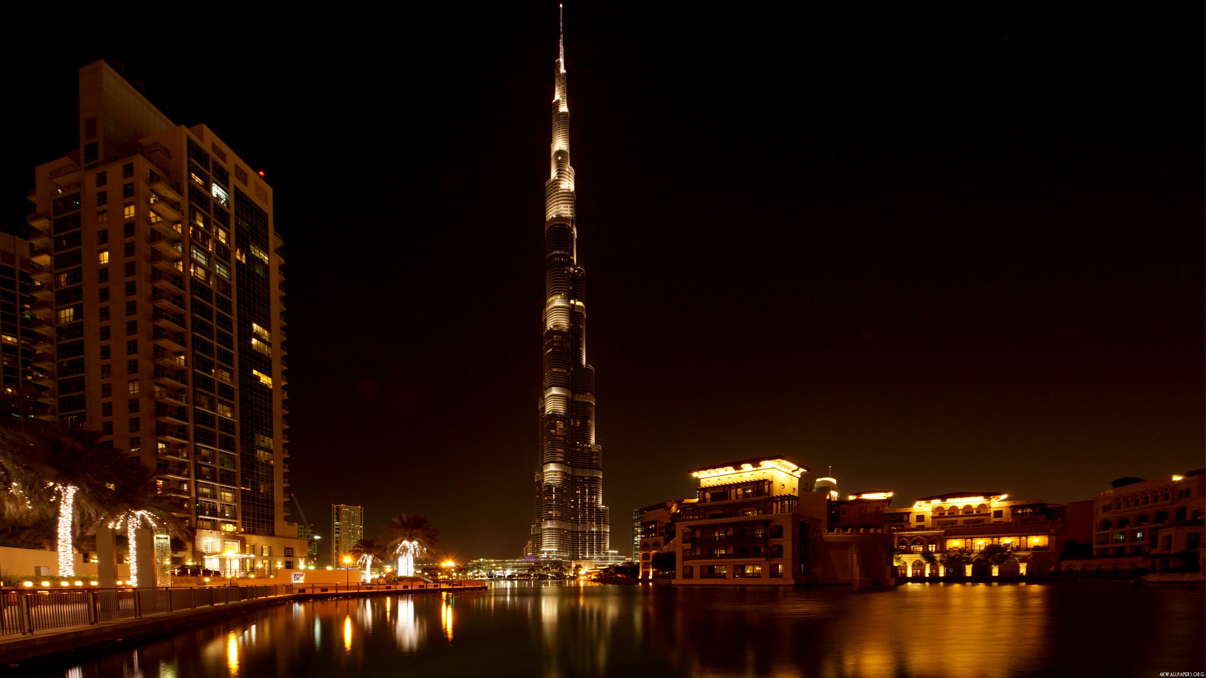 Burj Khalifa Skyscraper Wallpaper - 4k Burj Khalifa - HD Wallpaper 