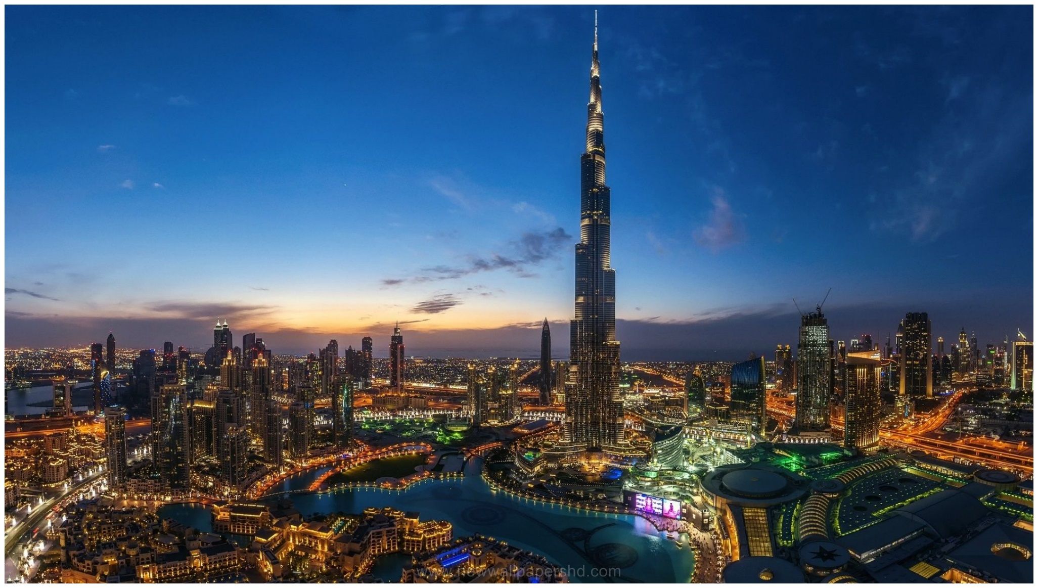 Burj Al Khalifa Hd - HD Wallpaper 