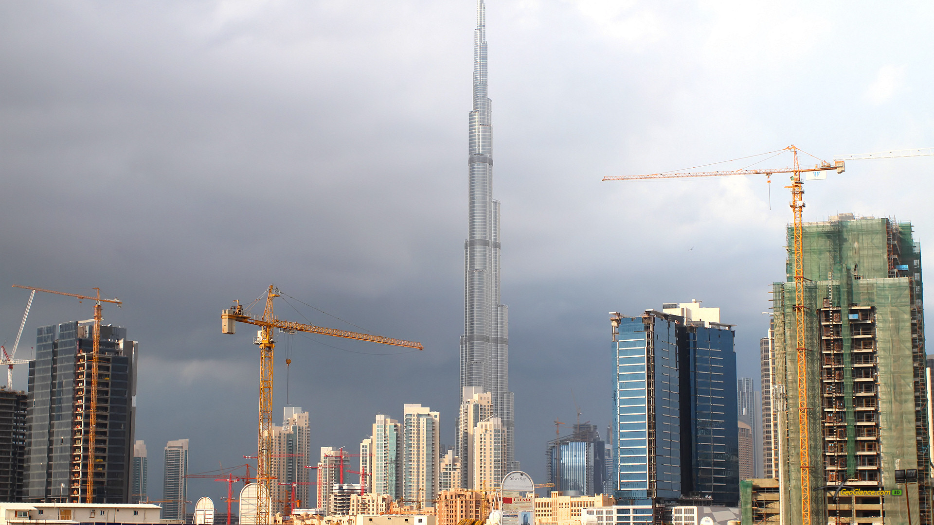 Burj Khalifa Dubai - HD Wallpaper 