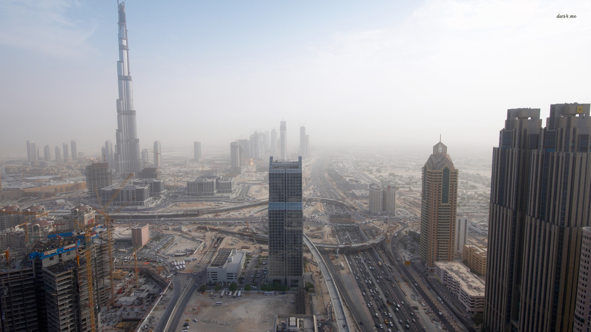 Burj Dubai 2010 - HD Wallpaper 