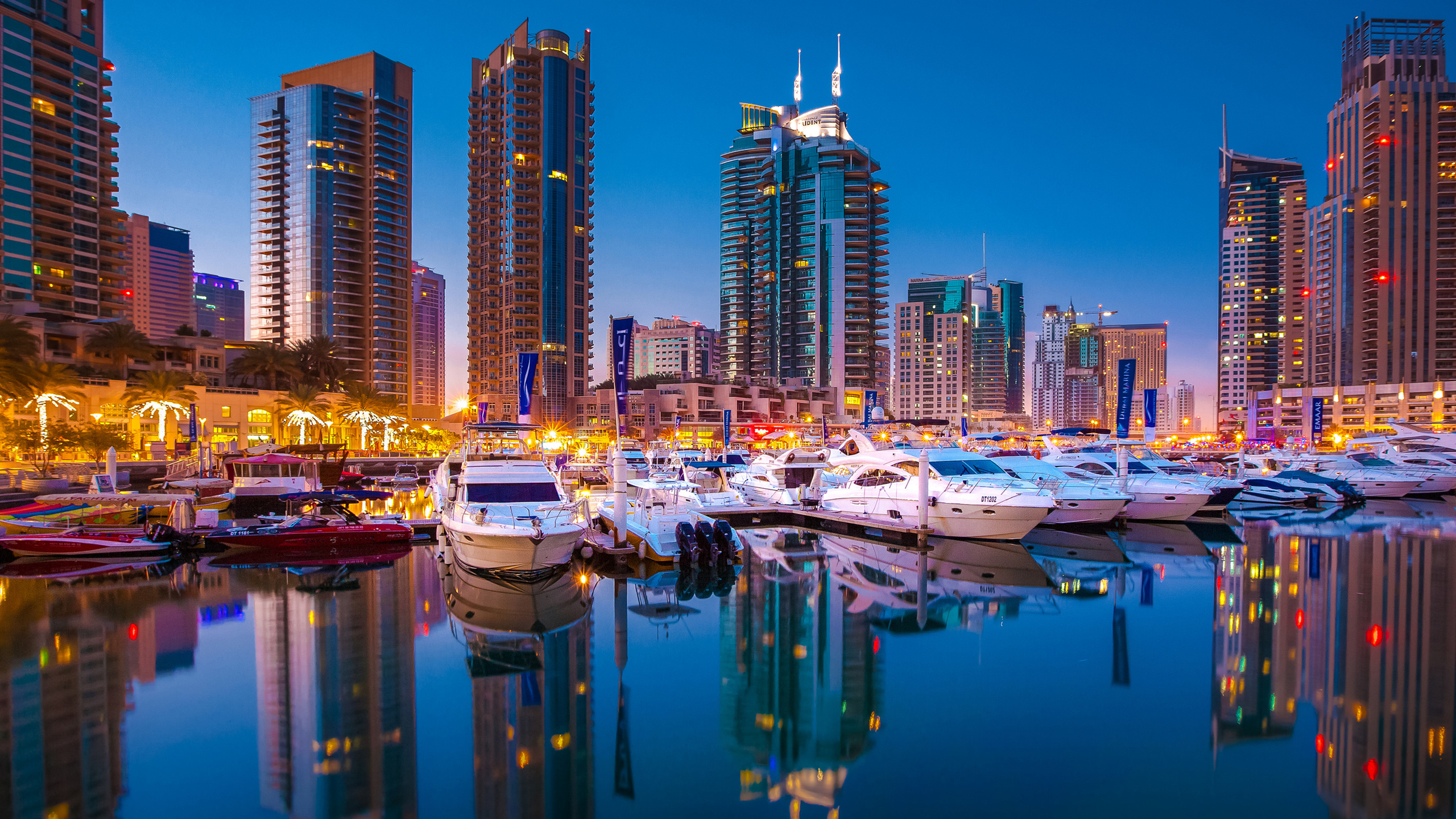 Dubai Marina Wallpapers - Dubai Marina Wallpaper 4k - HD Wallpaper 