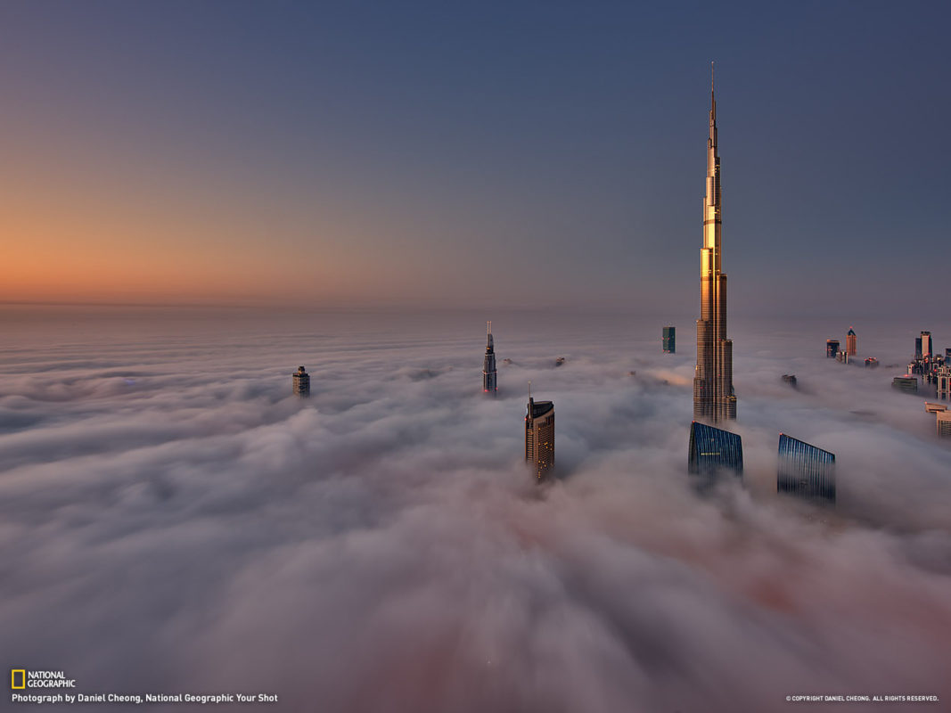 Burj Khalifa Pillar Depth Of Foundation - HD Wallpaper 