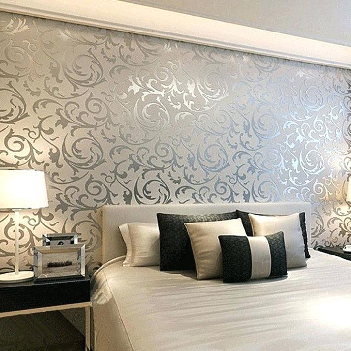 Bedroom Wallpaper Feature Wall - HD Wallpaper 