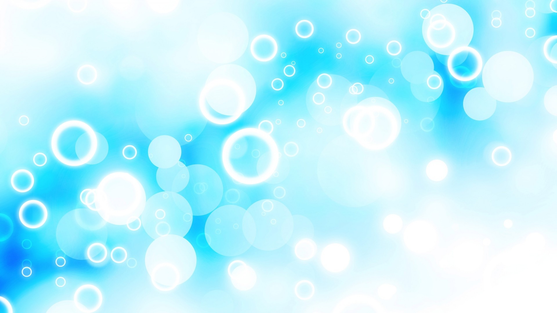 Circles, Reflections, Glitter 
 Data-src - Blue Bubble Background - HD Wallpaper 