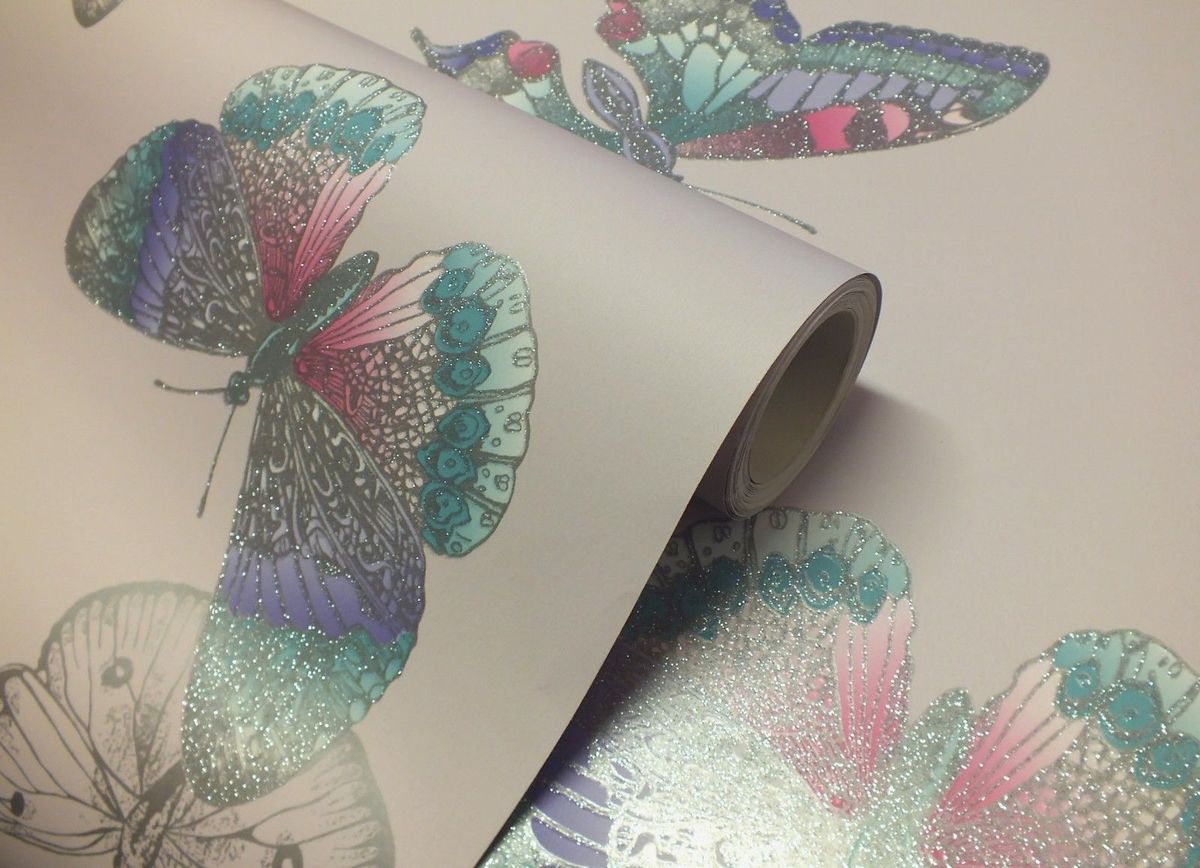 Arthouse Vintage Glitter Butterfly Luxury Weight Wallpaper
mariana - Craft - HD Wallpaper 