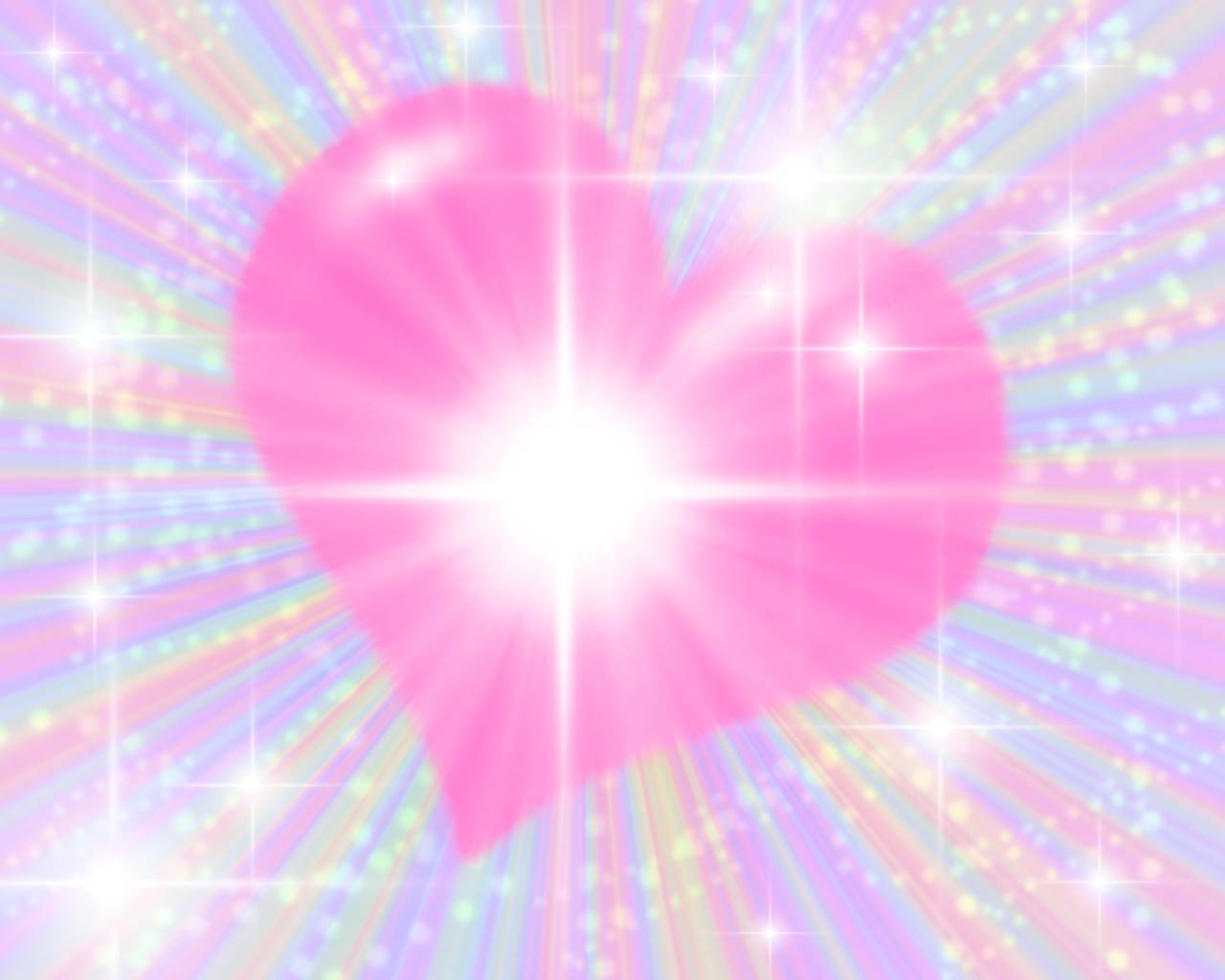 Hot Pink Heart Background Images & Pictures - Cute Glitter Love Hearts -  1280x1024 Wallpaper 