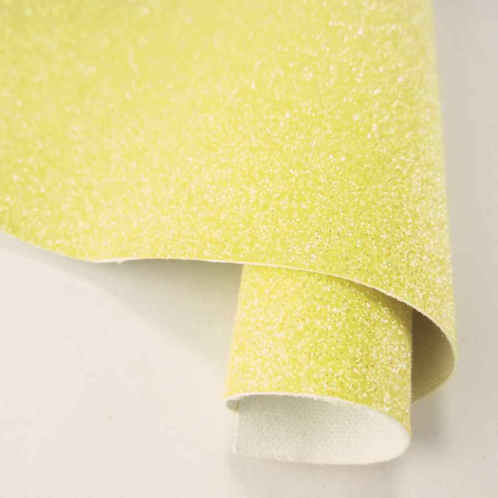 30cmx134cm Yellow Fine Glitter Fabric Leather For Wallpaper - Wallpaper - HD Wallpaper 