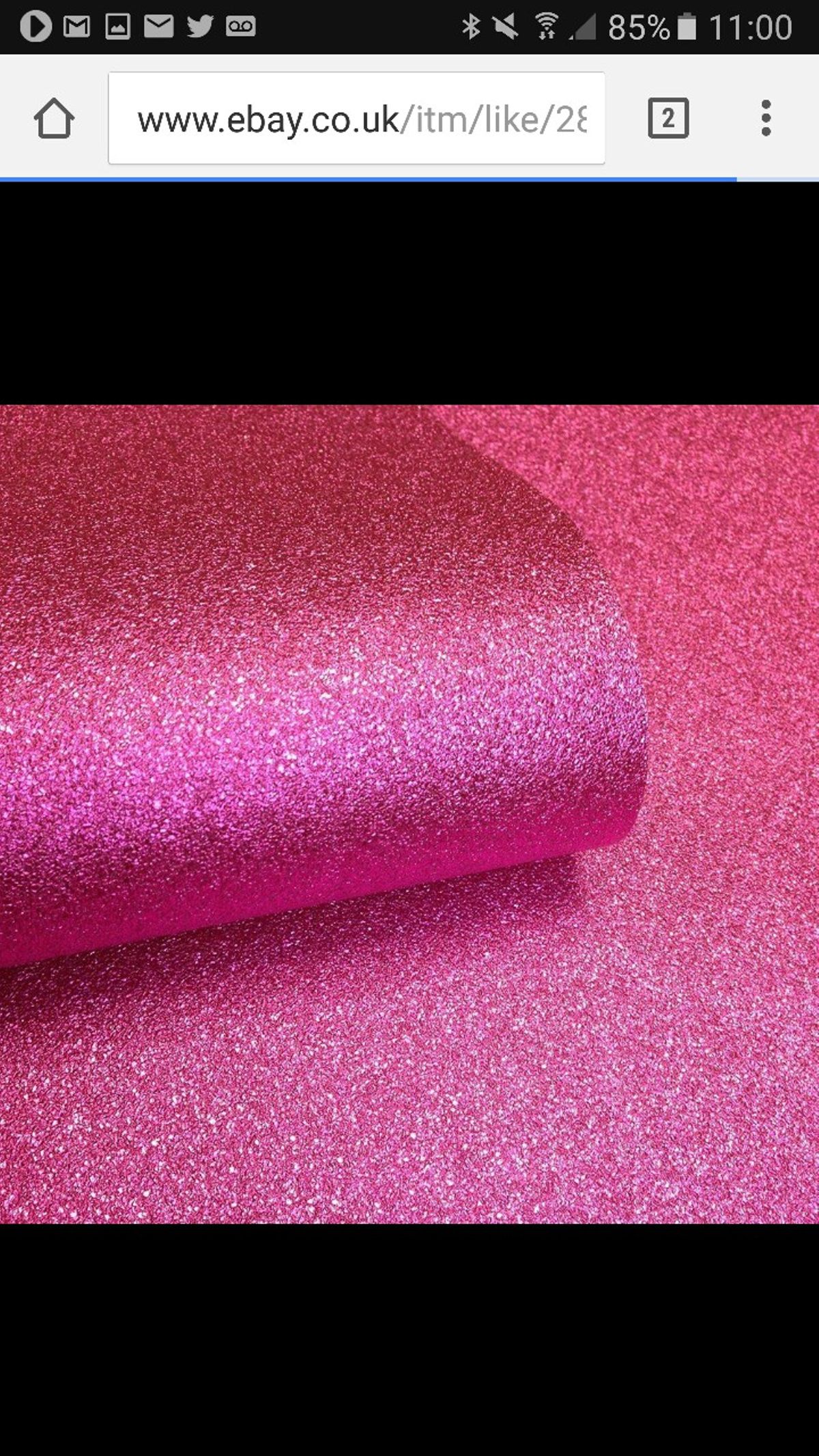 Bright Pink Glitter Wallpaper X3 Rolls Also Got A Odd - Tints And Shades - HD Wallpaper 