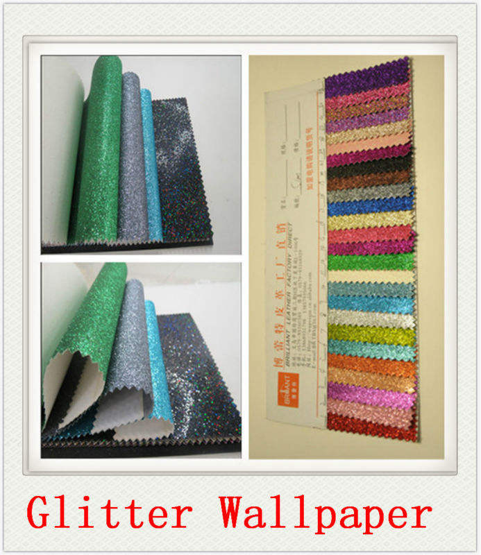 Decorativegold Glitter Wallpaper 3d Rainbow Color Made - Hiasan Untuk Menutupi Dinding Kotor - HD Wallpaper 