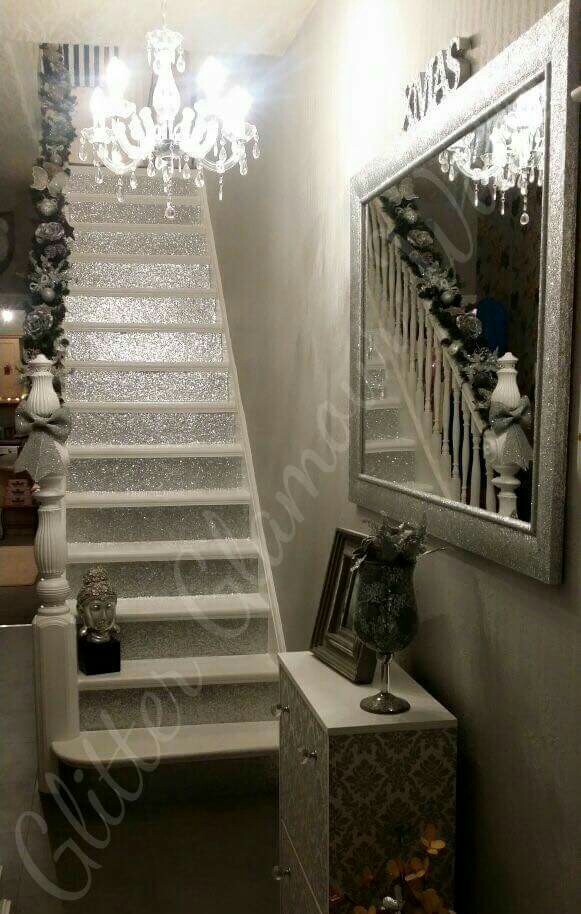 Glitter Paint On Stairs - HD Wallpaper 