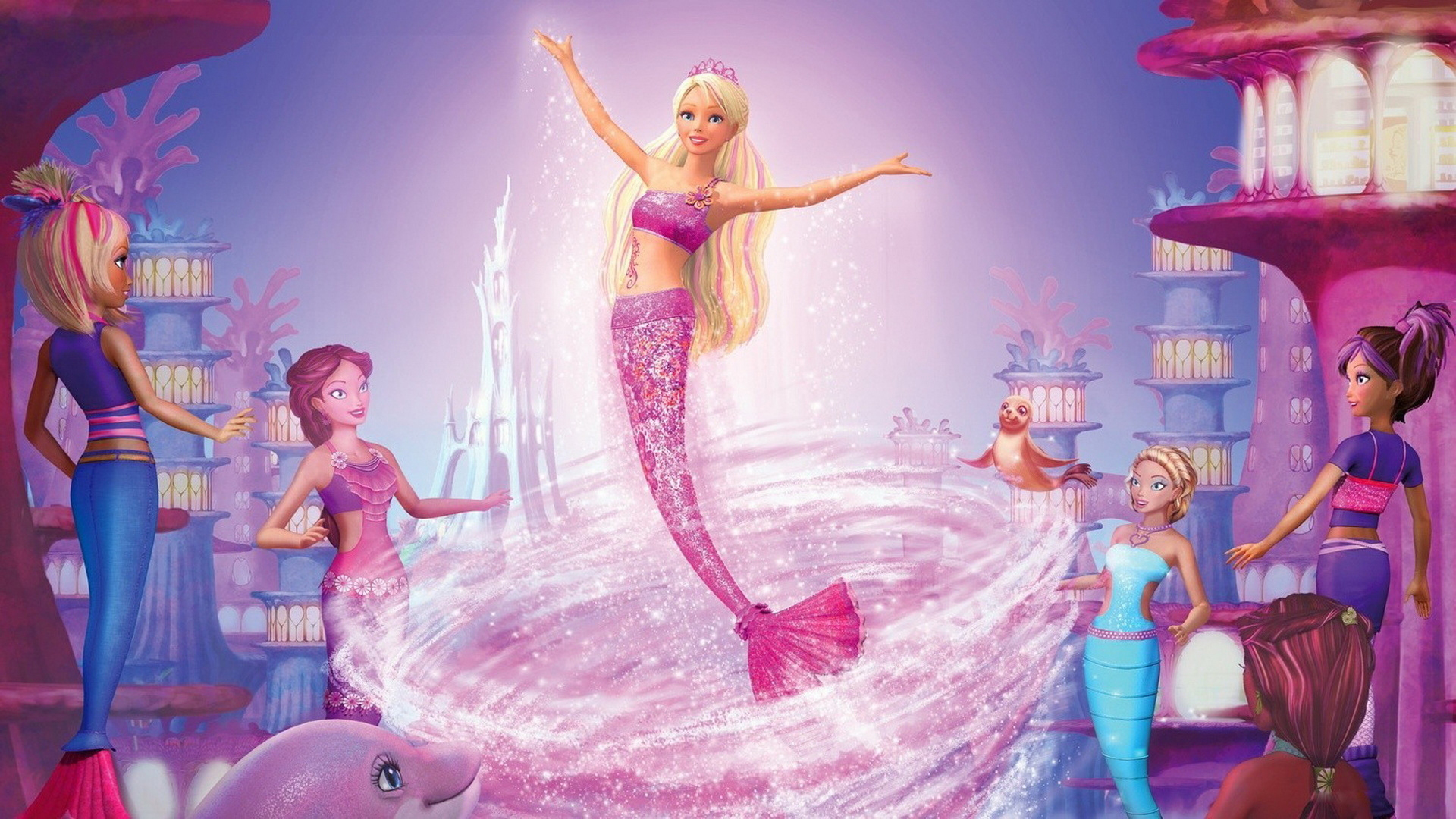 Barbie And The Mermaid Tale - HD Wallpaper 