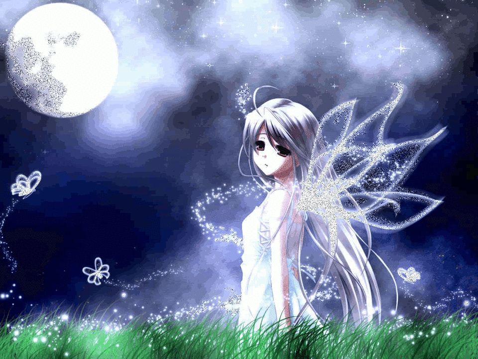 Glitter Fairy Wallpaper - HD Wallpaper 