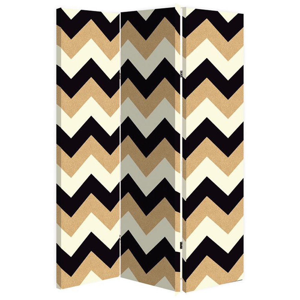 Yellow And Pink Chevron - HD Wallpaper 