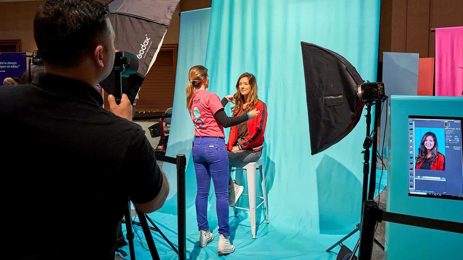 Alt Photo Booth Activation At Ebay Open - Film Studio - HD Wallpaper 