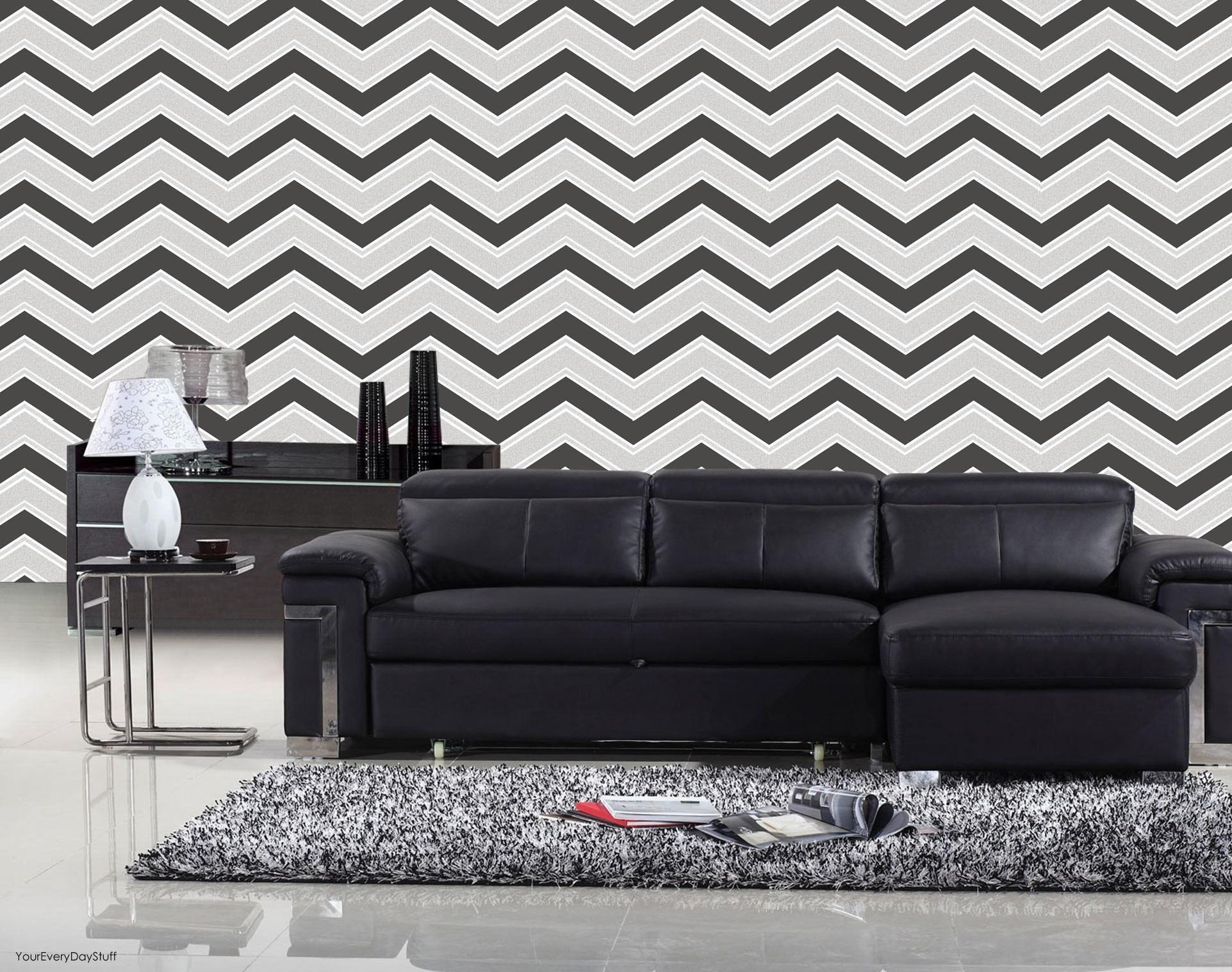 1923x1518, Zig Zag Chevron Wallpaper Glitter Colouroll - Tarjeta Oferentes Baby Shower - HD Wallpaper 