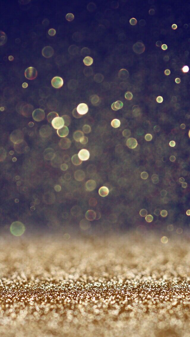 Blue And Gold Glitter - HD Wallpaper 