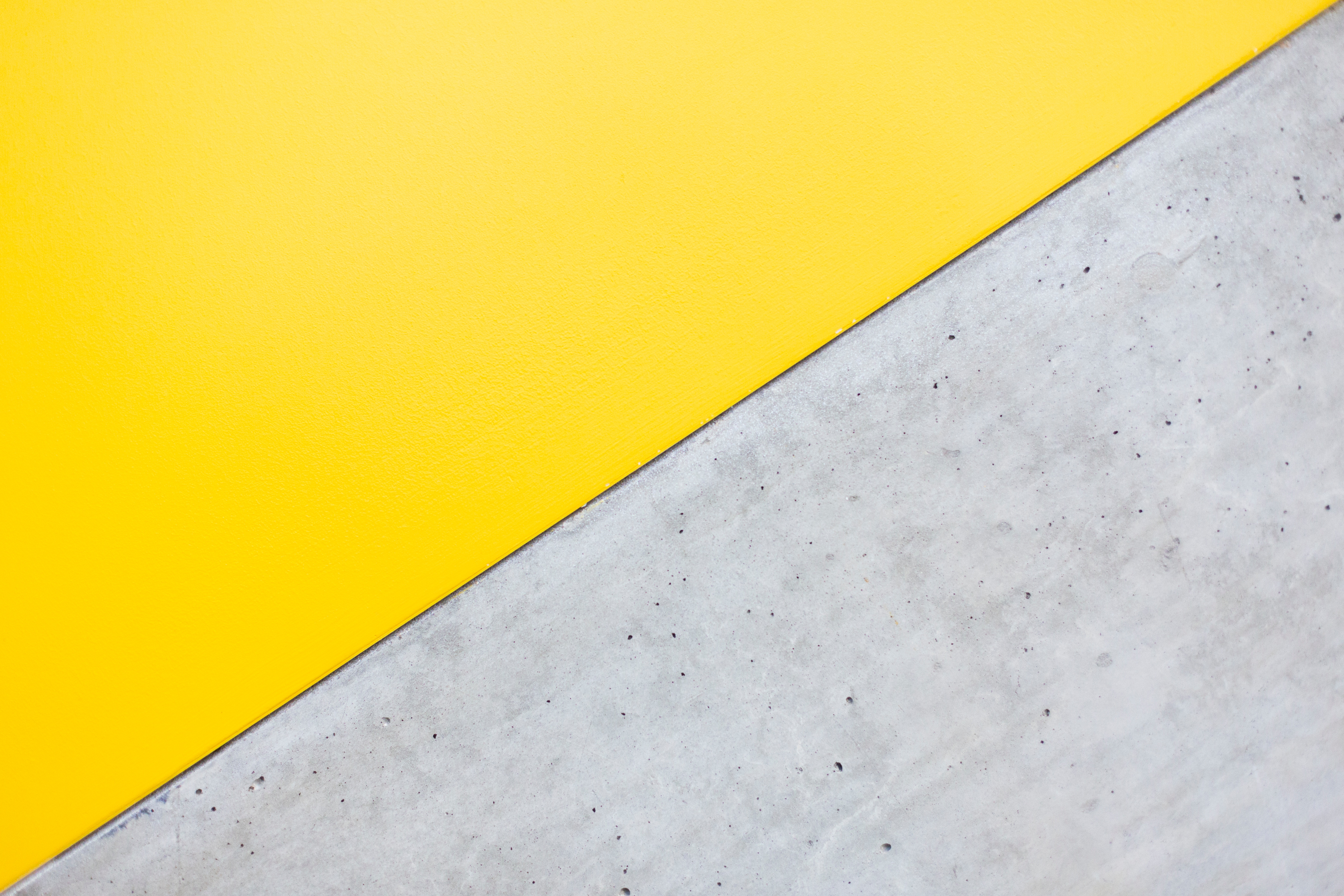 Wallpaper Angle, Triangle, Yellow, Gray, Minimalism - Yellow And Grey  Background - 5760x3840 Wallpaper 