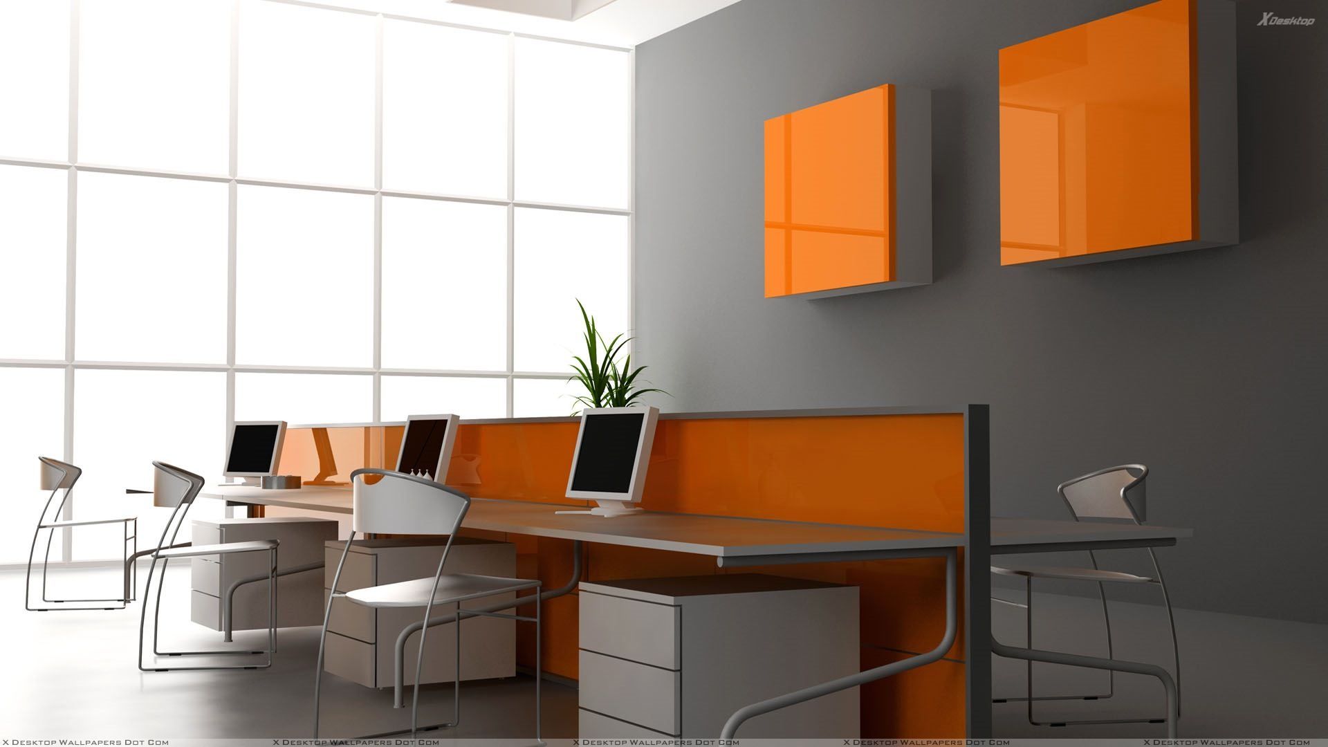 A - Kar - Office Interior - HD Wallpaper 
