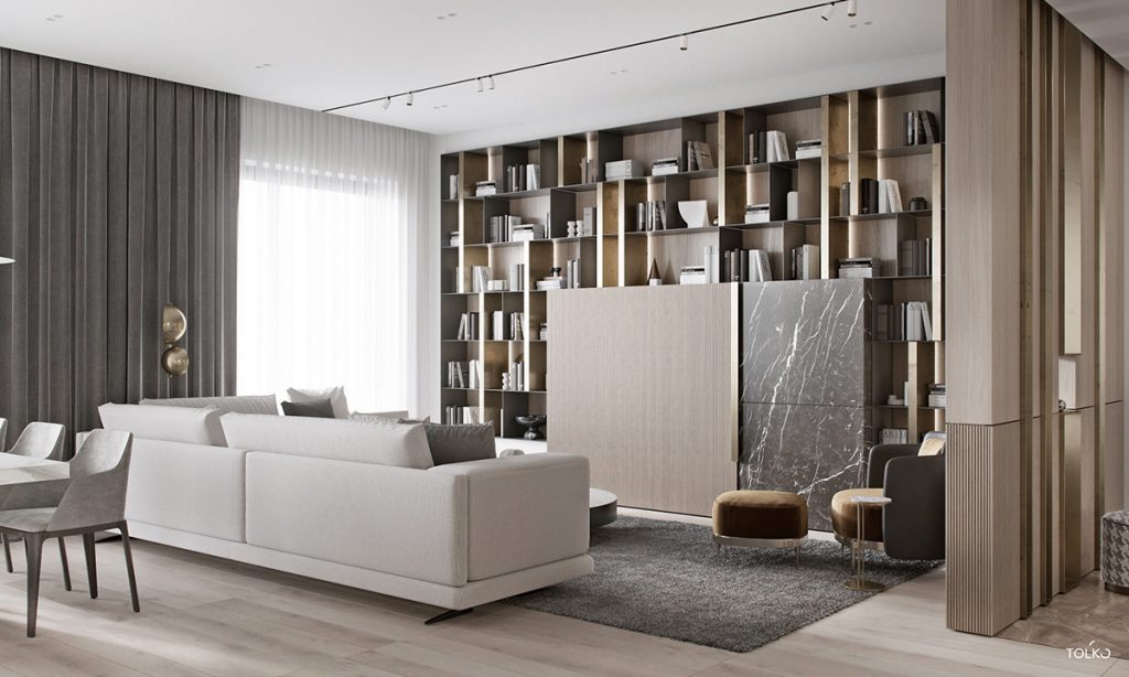 Luxury Neutral Interior Design - HD Wallpaper 