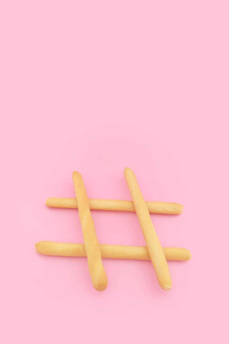Four Brown Wooden Sticks On Pink Surface, Food, Social, - HD Wallpaper 