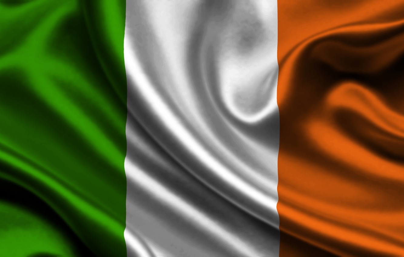 Photo Wallpaper White, Flag, Orange, Ireland, Texture, - France Flag - HD Wallpaper 