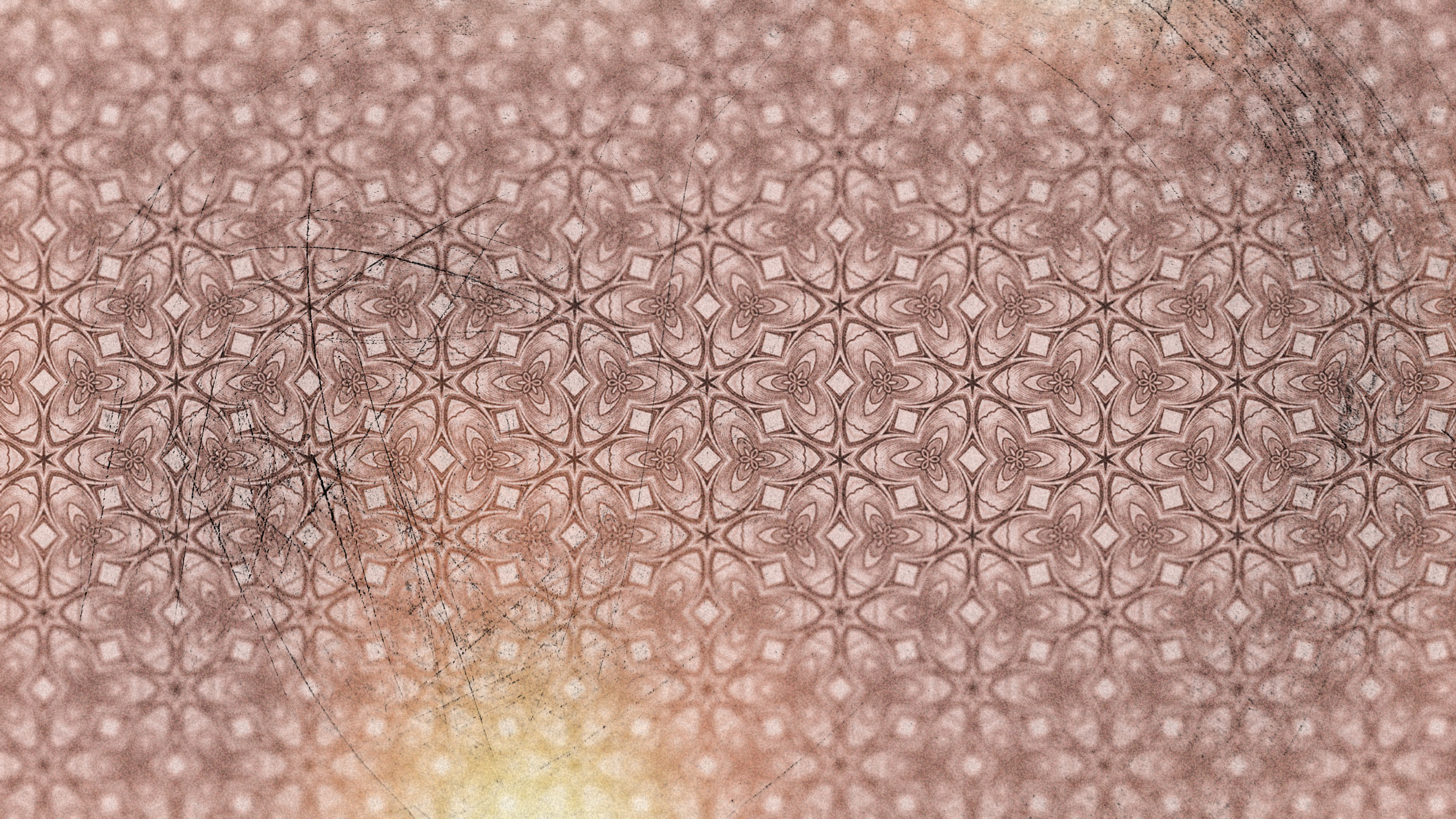 Light Red Vintage Seamless Wallpaper Pattern Template - HD Wallpaper 