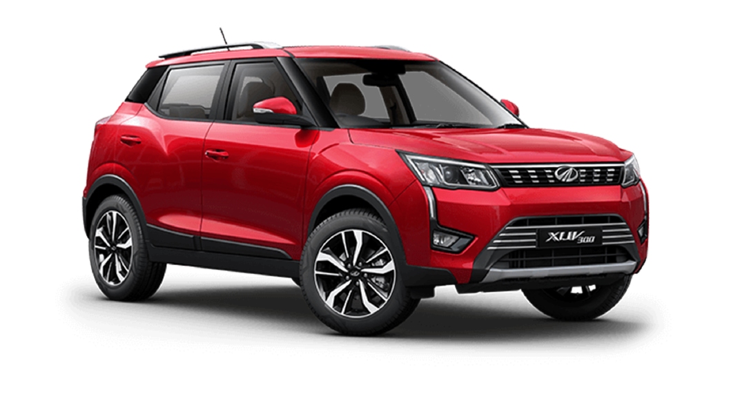 Mahindra Xuv300 Red Rage Colour - Mahindra Xuv300 Black Colour - HD Wallpaper 