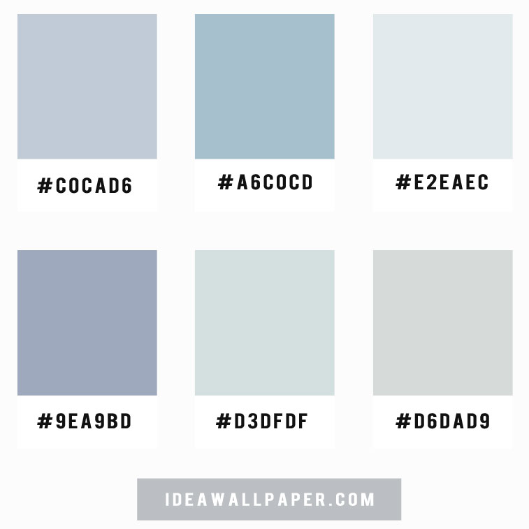 Shades Of Blue Grey Color Scheme , Color Palette , - Pale Blue Grey Colour - HD Wallpaper 