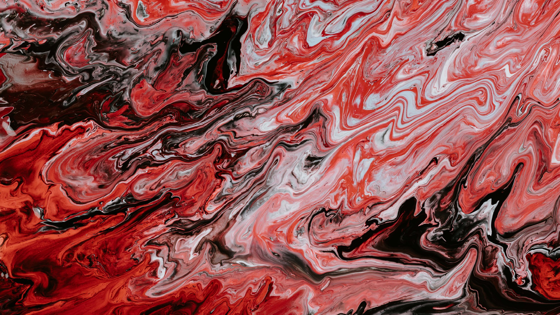 Abstract Art Black And Red - HD Wallpaper 