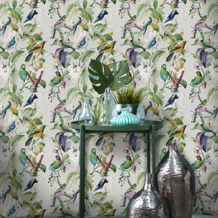 Mind The Gap Tropical Birds Wallpaper From Accessories - Mind The Gap Tropical Birds - HD Wallpaper 