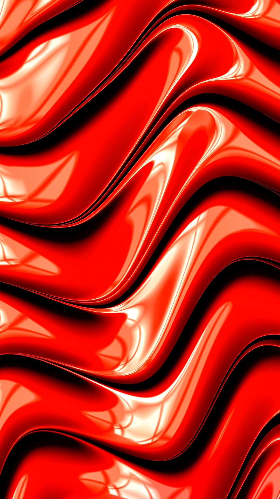3d Fractal Graphic Red Surface Hd Wallpaper - Fondos De Pantalla Xiaomi Redmi Note 7 - HD Wallpaper 