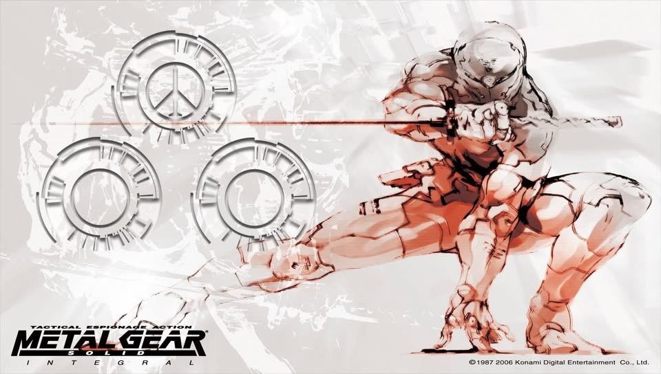 Metal Gear Solid Psx Artwork - HD Wallpaper 